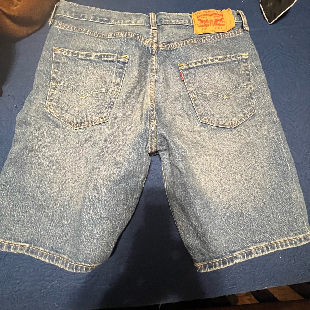 Levi denim shorts
